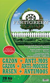 Engrais et anti-mousse pour gazon Supergreen 3,75 kg KB